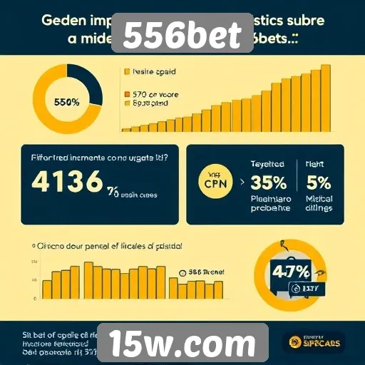Estatísticas sobre o crescimento de usuários no 556bet